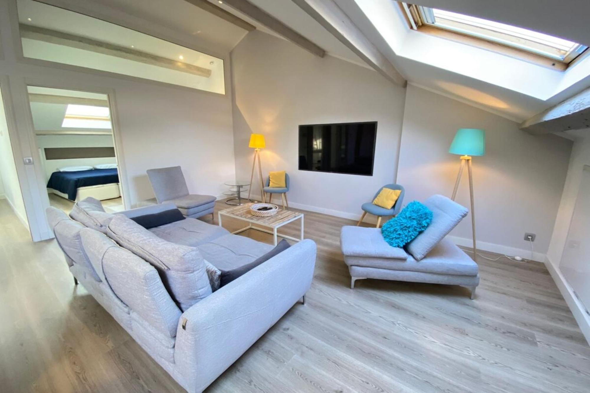 Modern & Bright 4-Room Apartment In Cannes Banane Exteriör bild